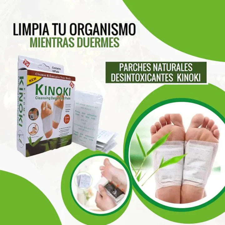 KINOKI- PARCHES DESINTOXICANTES