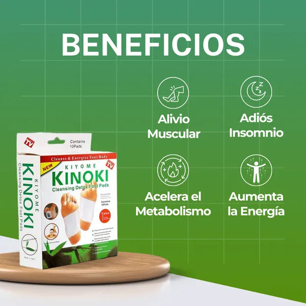 KINOKI- PARCHES DESINTOXICANTES