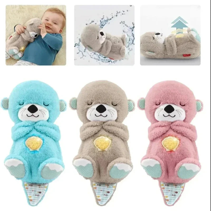 🧸  PELUCHE RELAJANTE CON LUZ Y SONIDO DE RESPIRACIÓN 🧸